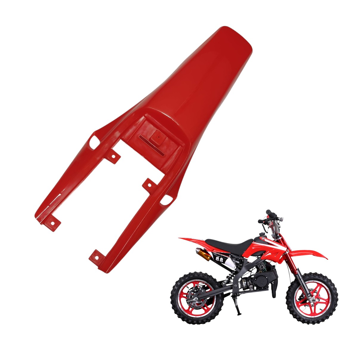GUARDA BARRO TRASERO PARA MINI MOTO ORION