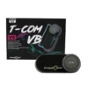 Intercomunicador FreedConn T-COM Bluetooth 5.1 para Casco de Moto
