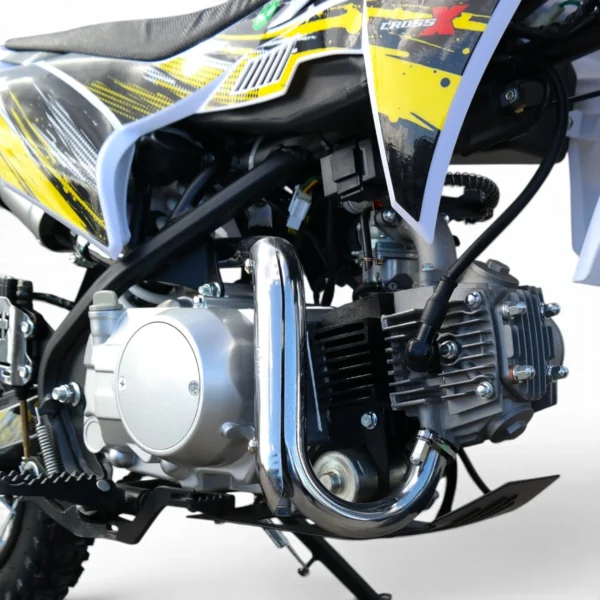 Mini Enduro KB110 110cc a Gasolina Moto Infantil 4 Tiempos Surozz (4) Moto Enduro Infantil Semiautomática KB110 4T