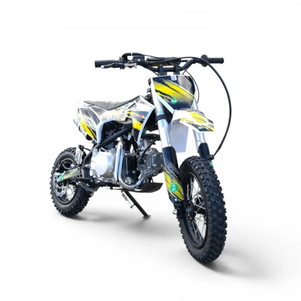 Mini Enduro KB110 110cc a Gasolina Moto Infantil 4 Tiempos Surozz (5) Moto Enduro Infantil Semiautomática KB110 4T